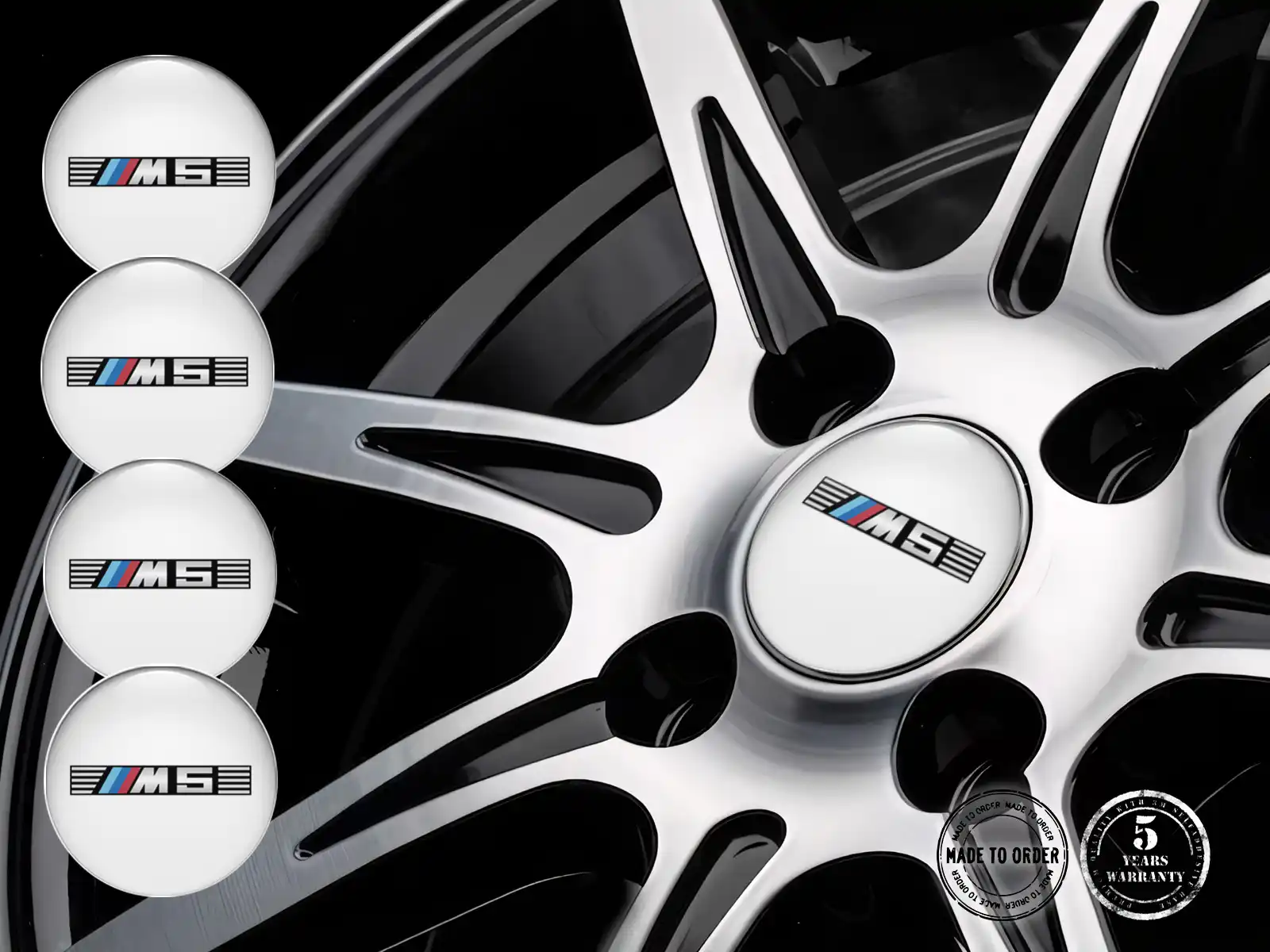 BMW Silikonsticker Design Sportlich Temporal Thrust Wave
